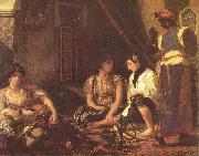 Eugene Delacroix Frauen von Algier Spain oil painting artist